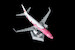 Boeing 737-800 Japan Transocean Air "Sakura Jimbei" JA06RK  L2349