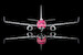 Boeing 737-800 Japan Transocean Air "Sakura Jimbei" JA06RK Flaps Down  L2349FD