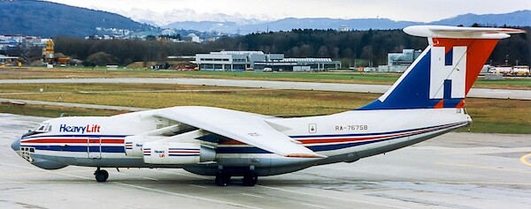 Ilyushin IL-76MD HeavyLift Cargo Airlines RA-76758 RA-76758