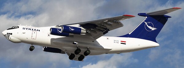 Ilyushin IL-76TD Syrian "Assad's escape plane to Moscow" YK-ATA YK-ATA