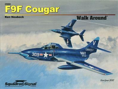 Grumman F9F Cougar Walk around  9780897476669