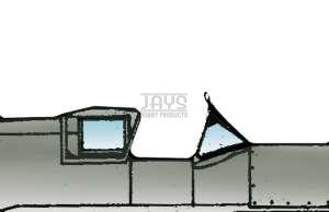 Supermarine Spitfire MKIX canopy SQ09606