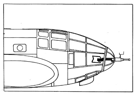 Heinkel He 111 Main canopy and nose  SQ09621