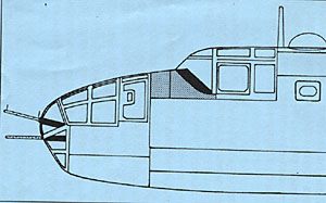 North American B25C/D Mitchell SQ09646