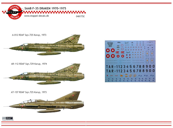 Saab F35 Draken 1970-1973 - Early- (Royal Danish AF)  SDC048175E