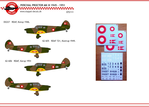 Percival Proctor MKIII 1945-1951 (R, DAn AF)  SDC072111