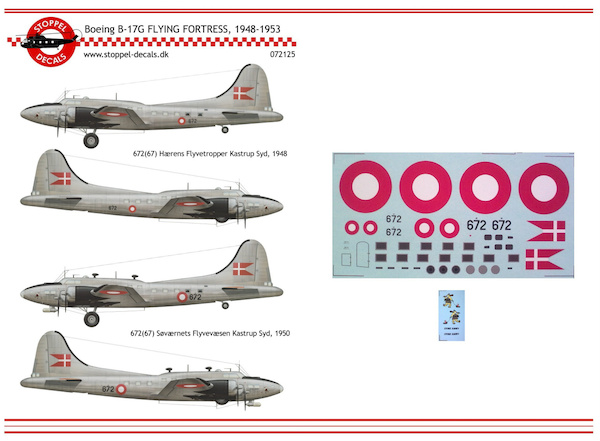 Boeing B17G Flying Fortress 1949-1953  (Royal Danish AF)  SDC072125