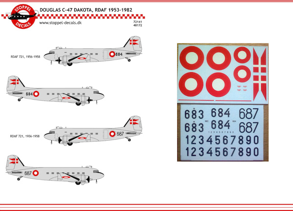 Douglas C47 Dakota 1953-1958 (Royal Danish AF) SDC072141