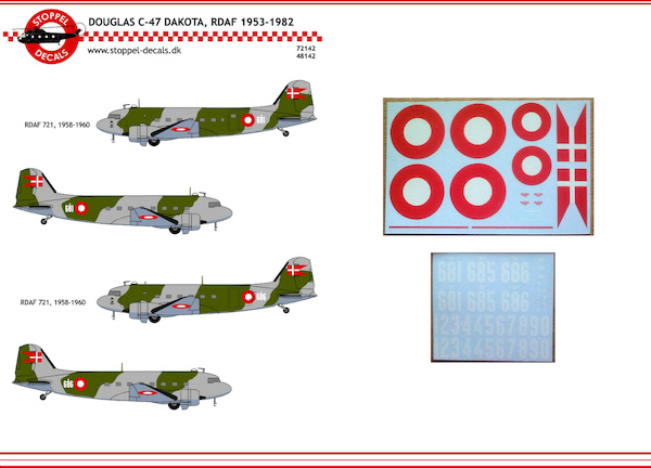 Douglas C47 Dakota 1958-1961 (Royal Danish AF)  SDC072142