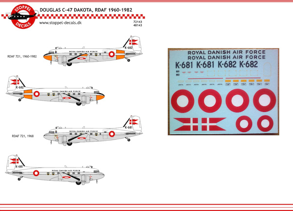 Douglas C47 Dakota 1960-1982 (Royal Danish AF)  SDC072143