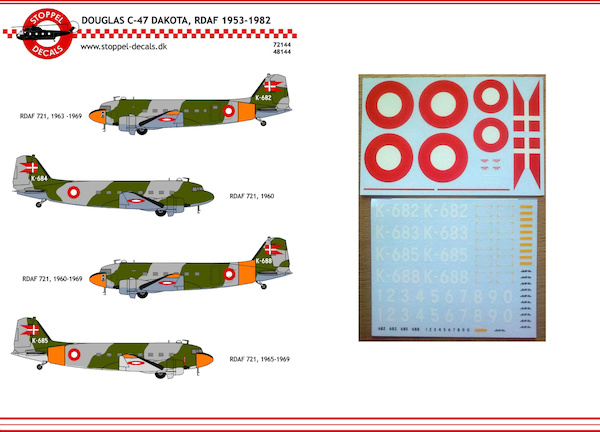 Douglas C47 Dakota 1960-1969 (Royal Danish AF)  SDC072144