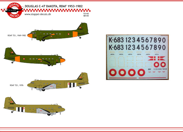 Douglas C47 Dakota 1969-1982 (Royal Danish AF)  SDC072145