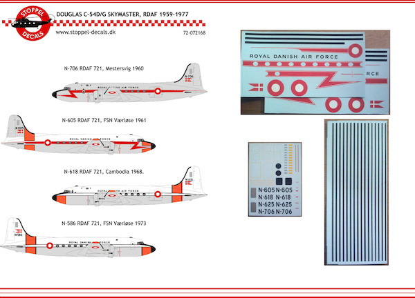 Douglas DC4 1959-1977 (Royal Danish AF)  SDC072168