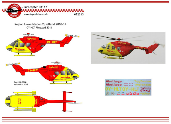 Eurocopter BK117 (Region Hovedstaden/Sjaelland 2010-2014)  SDC072313