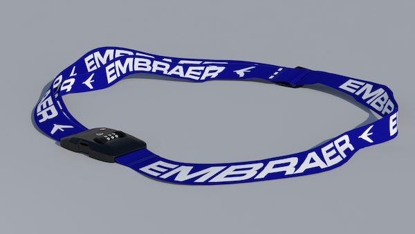 Luggage strap with TSA lock - EMBRAER LUG-EMB