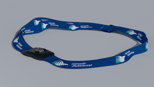 Luggage strap with TSA lock - Garuda Indonesia  LUG-GA