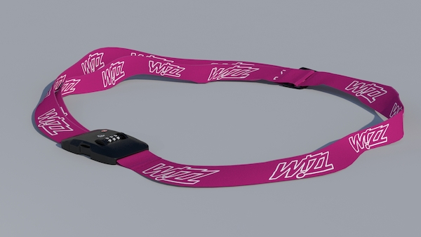 Luggage strap with TSA lock - Wizz (Wizzair)  LUG-WIZZ