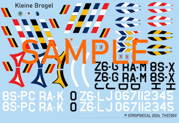 Republic F84F Thunderstreak (Belgian AF, 10e wing Kleine Brogel ) thst002