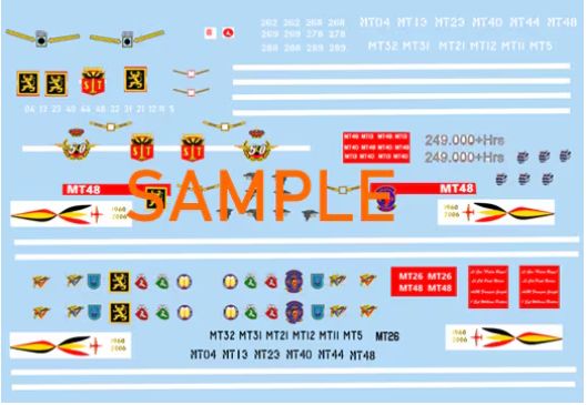 Fouga CM170 Magister (Belgian AF red Devils and standard) Fouga 02