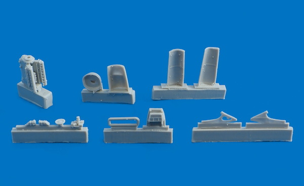 Messerschmitt BF109 Engine and cowlings (MK1) 4404