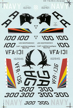 32-091 F18 Hornets (VFA131, VFA136 CAGs) 32-91