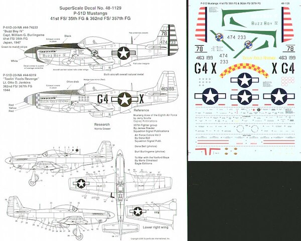 48-1129 P51D Mustang (41FS/35FG) 48-1129