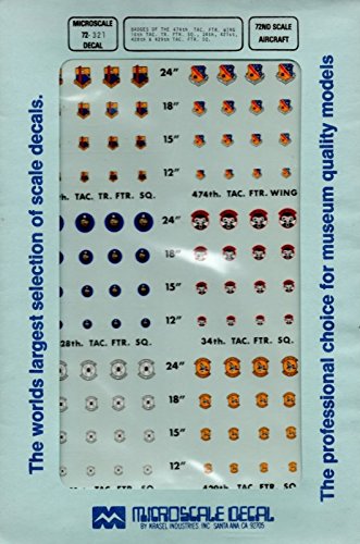 72-321 TFS Badges(16TFS,34TFS,421TFS,428TFS,429TFS,474TFW (WAS EURO 9,95) 72-321