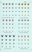 72-327 USAF Badges (3TRS,90TRS,430TRS, 3TRW,4TRW, 26TFT AG Sq) MD72-327