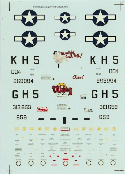48-580 P38J (392FS/367FG) 48-580
