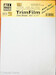 White Decal Trim Film for laser printer MS 021