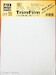 White  Decal Trim Film for laser printer MS 021