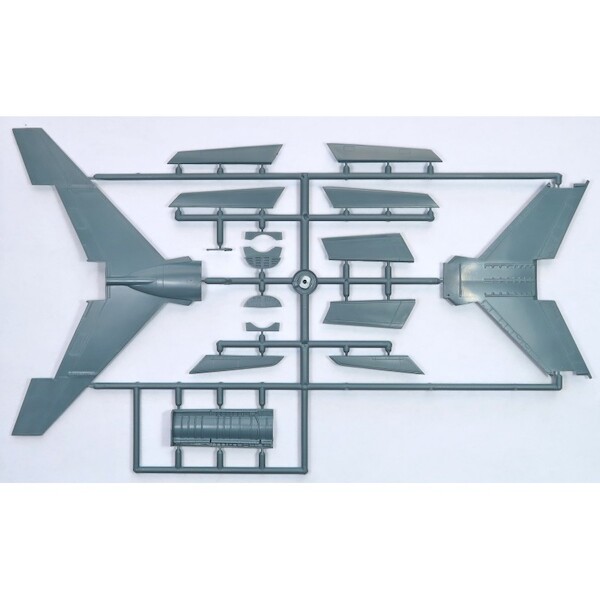 RF8 Crusader tilted wings sprue and bay for Sword SW72149/50  DSW03