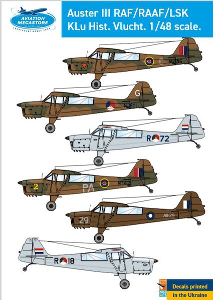 Auster MKIII (RAF, RAAF LSK, KLu Historical Flight)  LHS-AUSTER