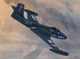 Douglas F2H-2 Banshee (USN) (REISSUE)  SW72077