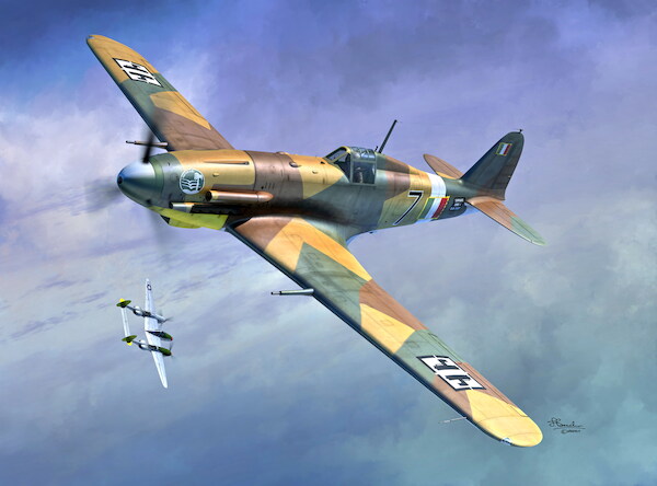 Fiat G55 Srs.1 (2in1) - Co-Belligerent AF (ANR) (2 kits included) SW72104
