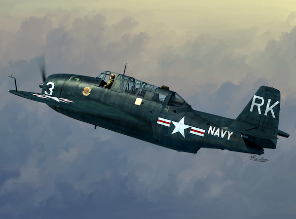 Grumman TBM-3R Avenger (3 markings 2xUSN,Japan) SW72132