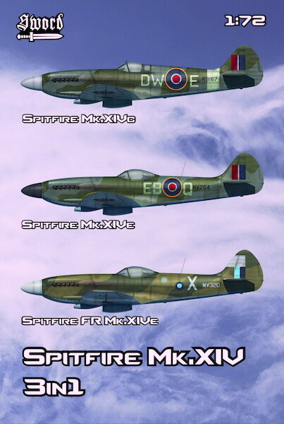 Spitfire Mk.XIV   3 in 1  SW72133