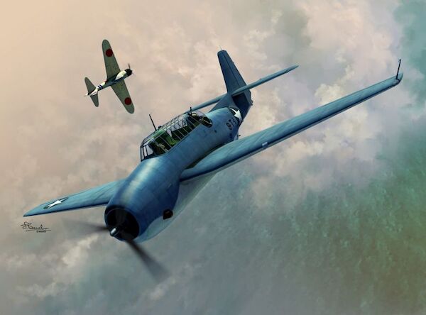 Grumman TBF-1 Avenger over Midway and Guadalcanal (3 markings ) SW72136