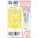 Painting mask Supermarine Spitfire MKIa (Mid) (Kotare) SXA32020