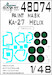 Painting mask Canopy and wheels Kamov Ka27 Helix (Hobby Boss) SXA48074