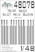 Painting mask Rotor Blades Kamov Ka27 Helix (Hobby Boss) SXA48078
