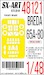 Painting mask Canopy, Cabin windows and Wheels Breda 65A-80 (Special Hobby) SXA48121