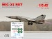 Painting mask wheels, canopy and camera ports Mikoyan MiG25RBT (ICM)  SXA72014