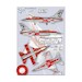 F16AM Falcon (E-006 "Dannebrog 50 years F-16" Royal Danish AF - 2024) 32-151