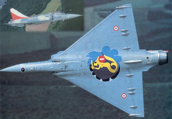 Mirage 2000C French AF (No36 EC1/2 France & 1 Reg Pologne 1997) 48-027