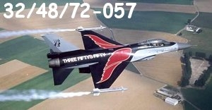 F16A Falcon FA-50 (Three Fiftys Fifty Years- 350Sqn BAF 1991) (RESTOCK) 48-057