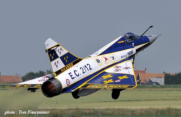 Mirage 2000C #117 103-LD "Retirement EC2/12 Picardie" July 2009  48-058