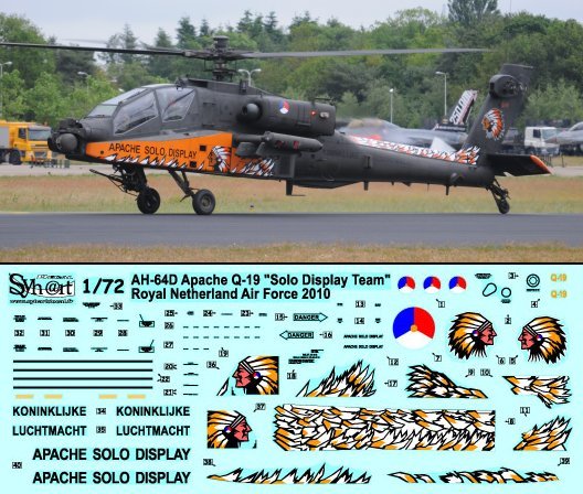 AH64D Apache (Q-19 "Apache Solo Display" Royal Netherland Air Force 2010)  48-062