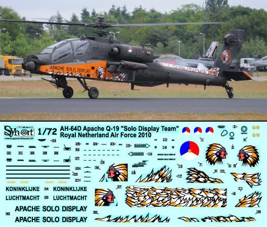 AH64D Apache (Q-19 "Apache Solo Display" Royal Netherland Air Force 2010) 48-062