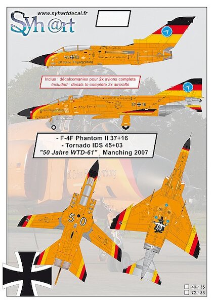 F4F Phantom II 37+16 & Tornado IDS 45+03 "50 Jahre WTD-61" 2007  48-135
